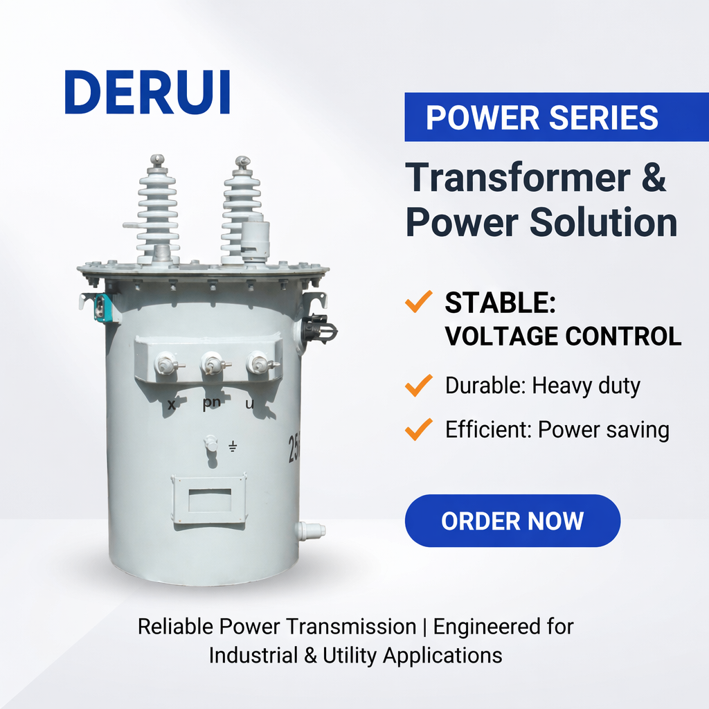 Single-Phase Pole-Mounted Transformer