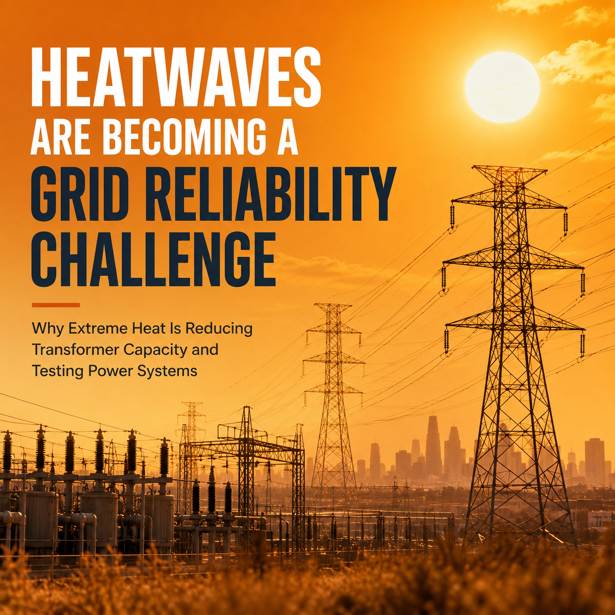 Heatwaves Are Becoming a Grid Reliability Challenge | Derui Electric
