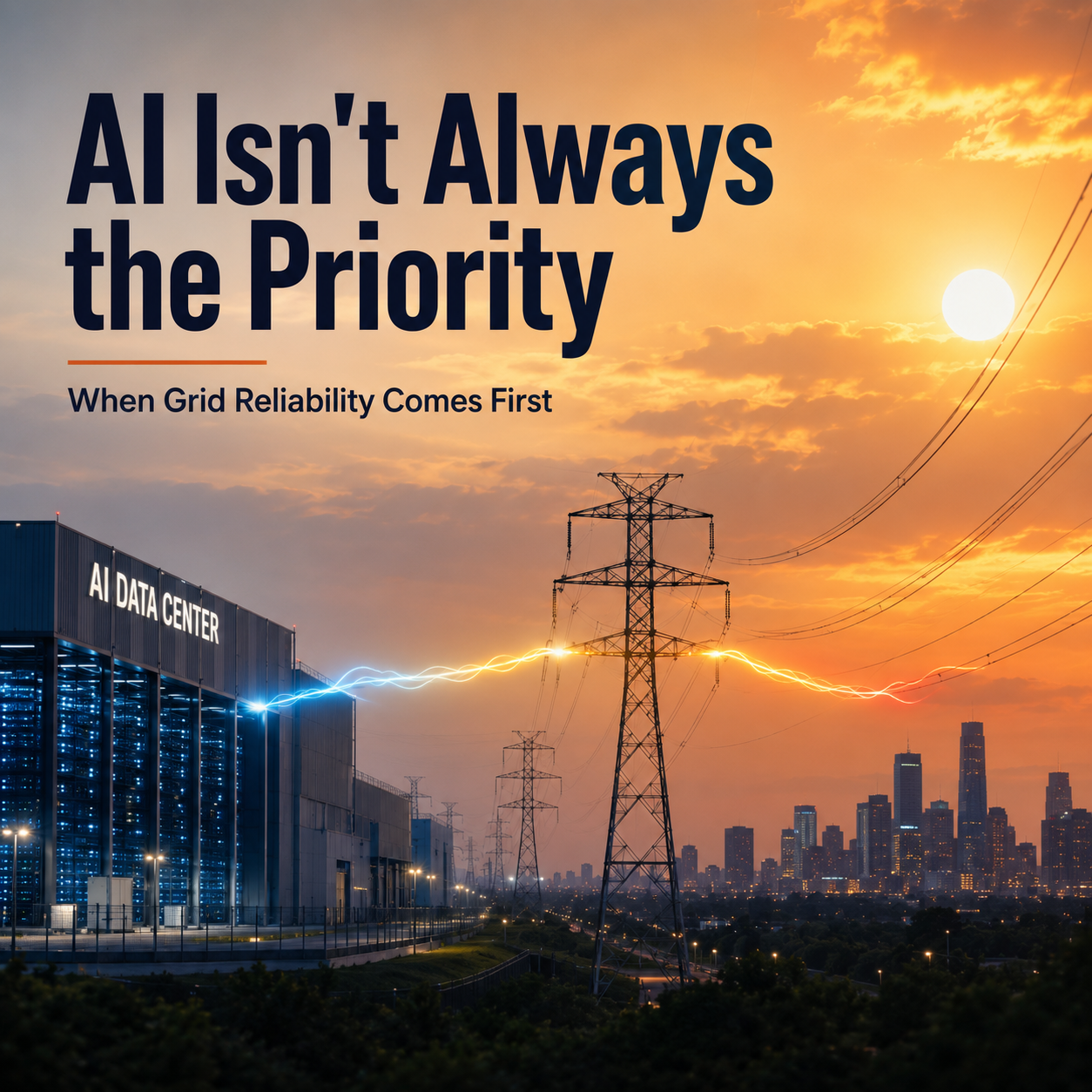 AI Isn't Always the Priority: DOE Limits Data Center Power | Derui Electric