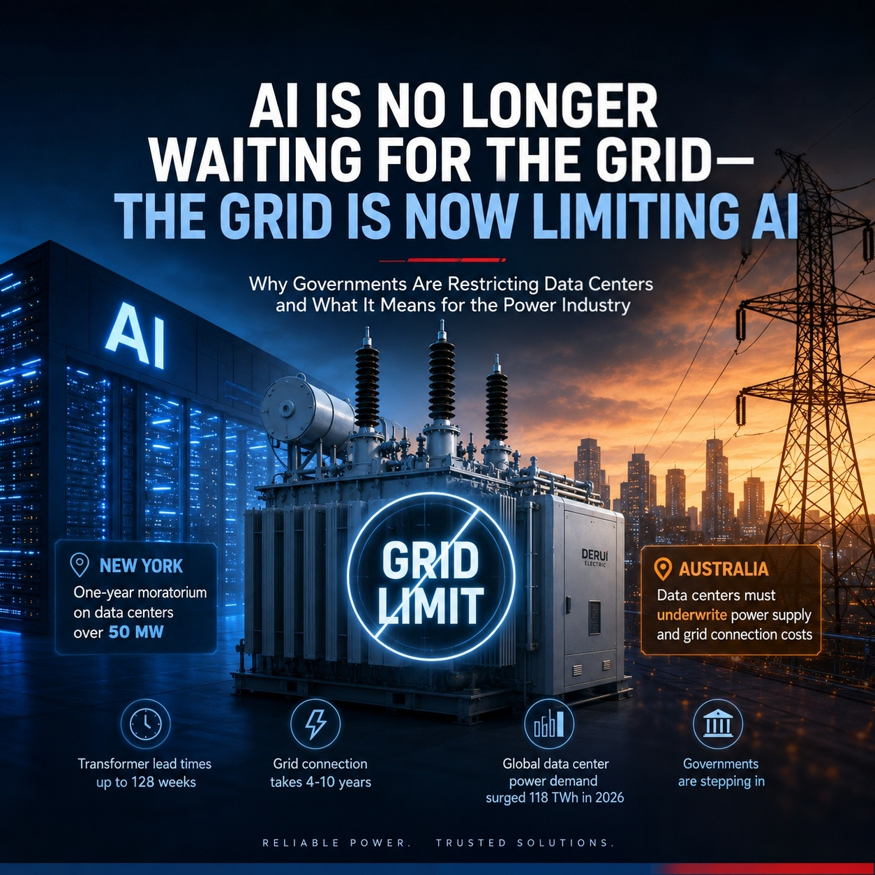 AI Is No Longer Waiting for the Grid — The Grid Is Now Limiting AI