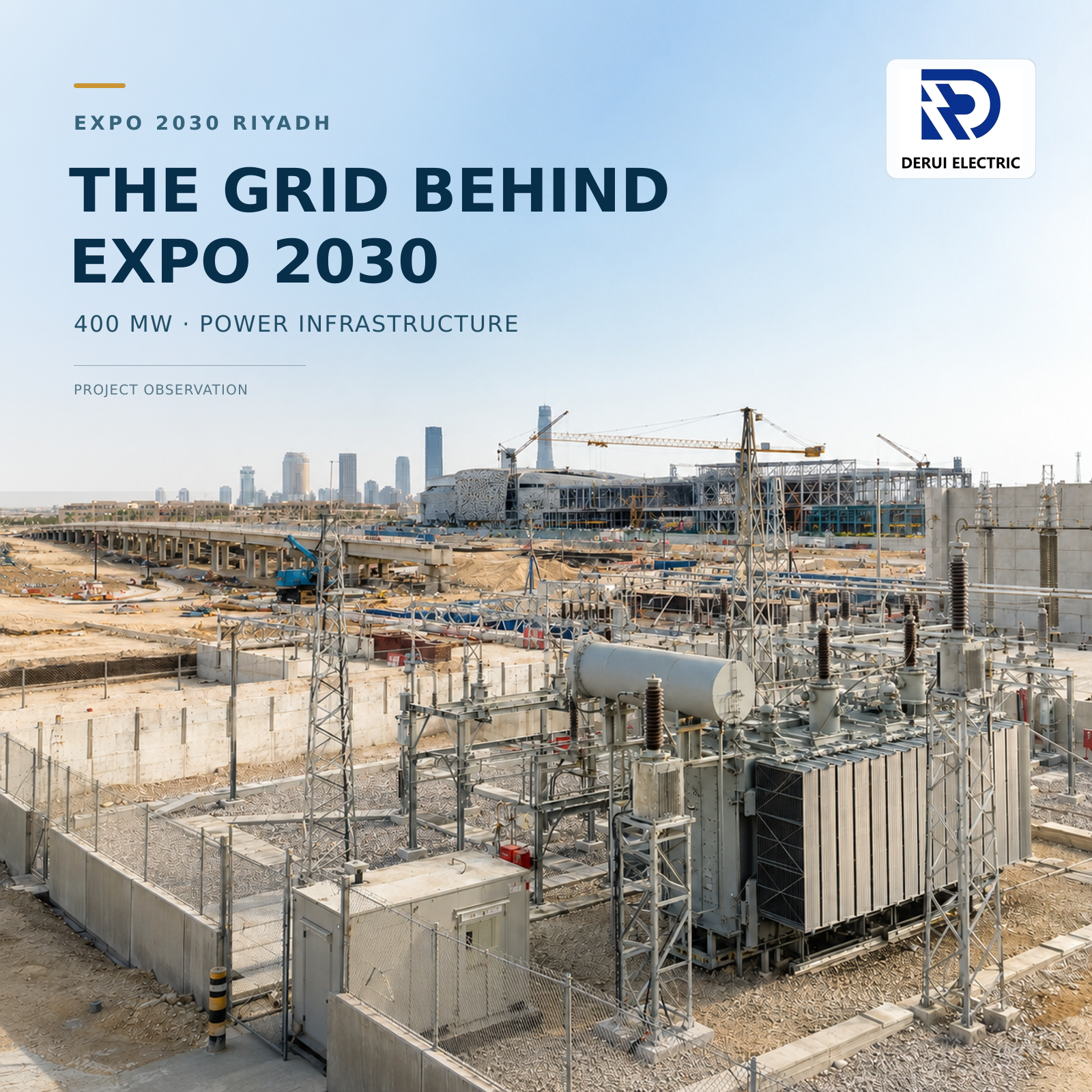Expo 2030 Riyadh Power Plan: 400 MW Grid Capacity