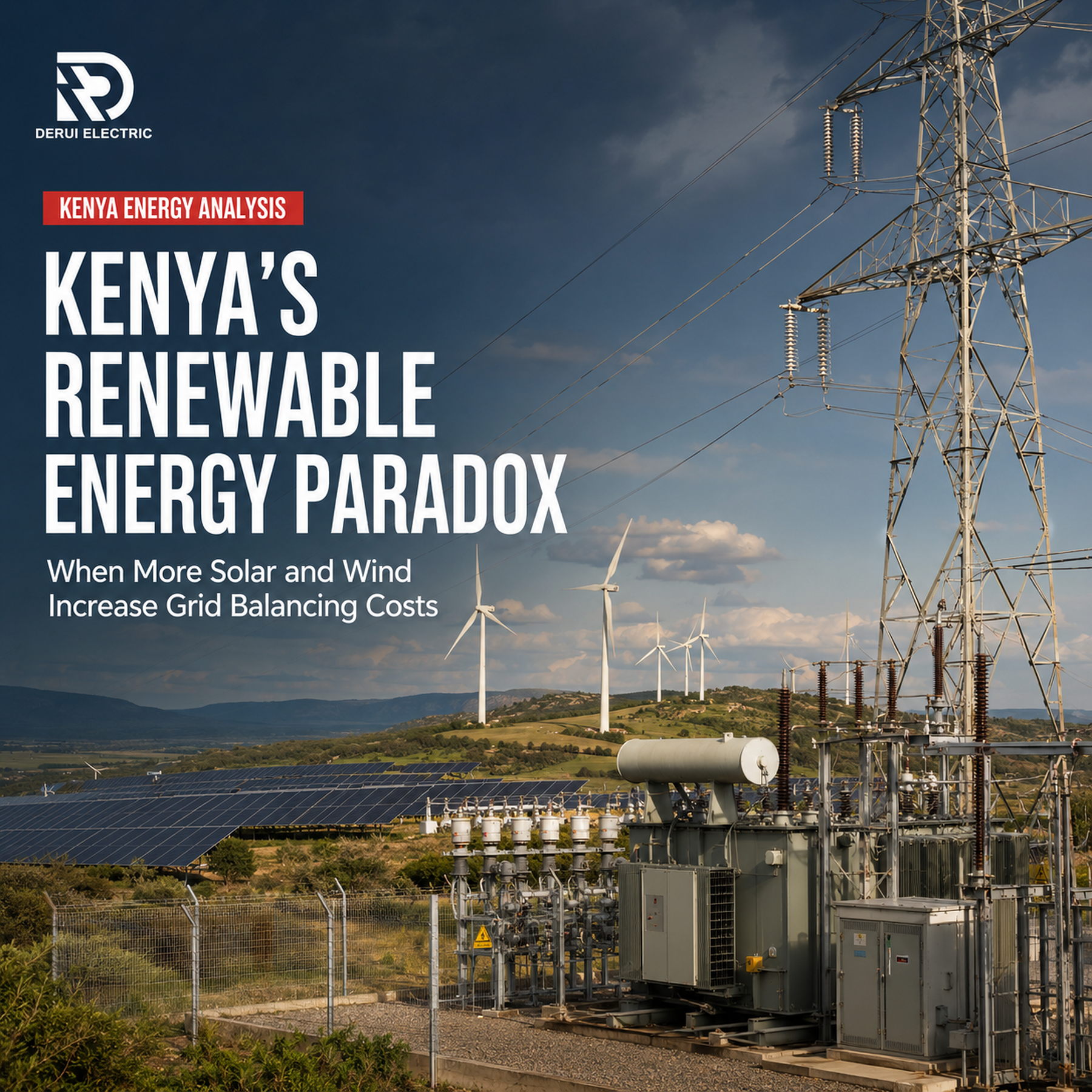Kenya’s Renewable Energy Paradox: Why More Solar and Wind Can Raise Grid Costs