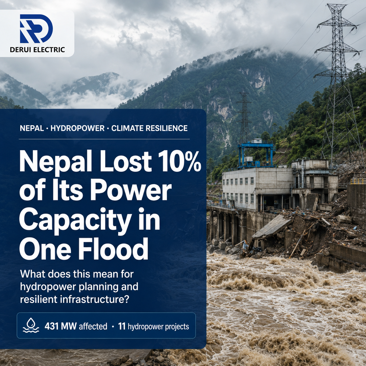Nepal Lost 10% of Its Power Capacity in One Flood. What Does That Mean for Hydropower Planning?
