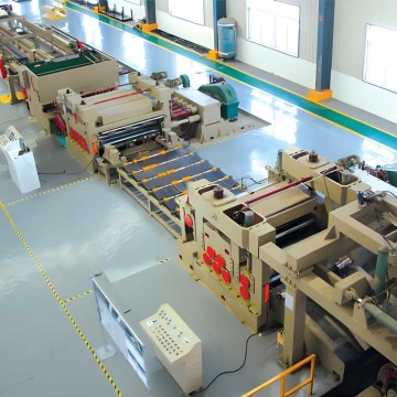 Stainless Steel Coil Uncoiling-Leveling-Shearing-Stacking Line