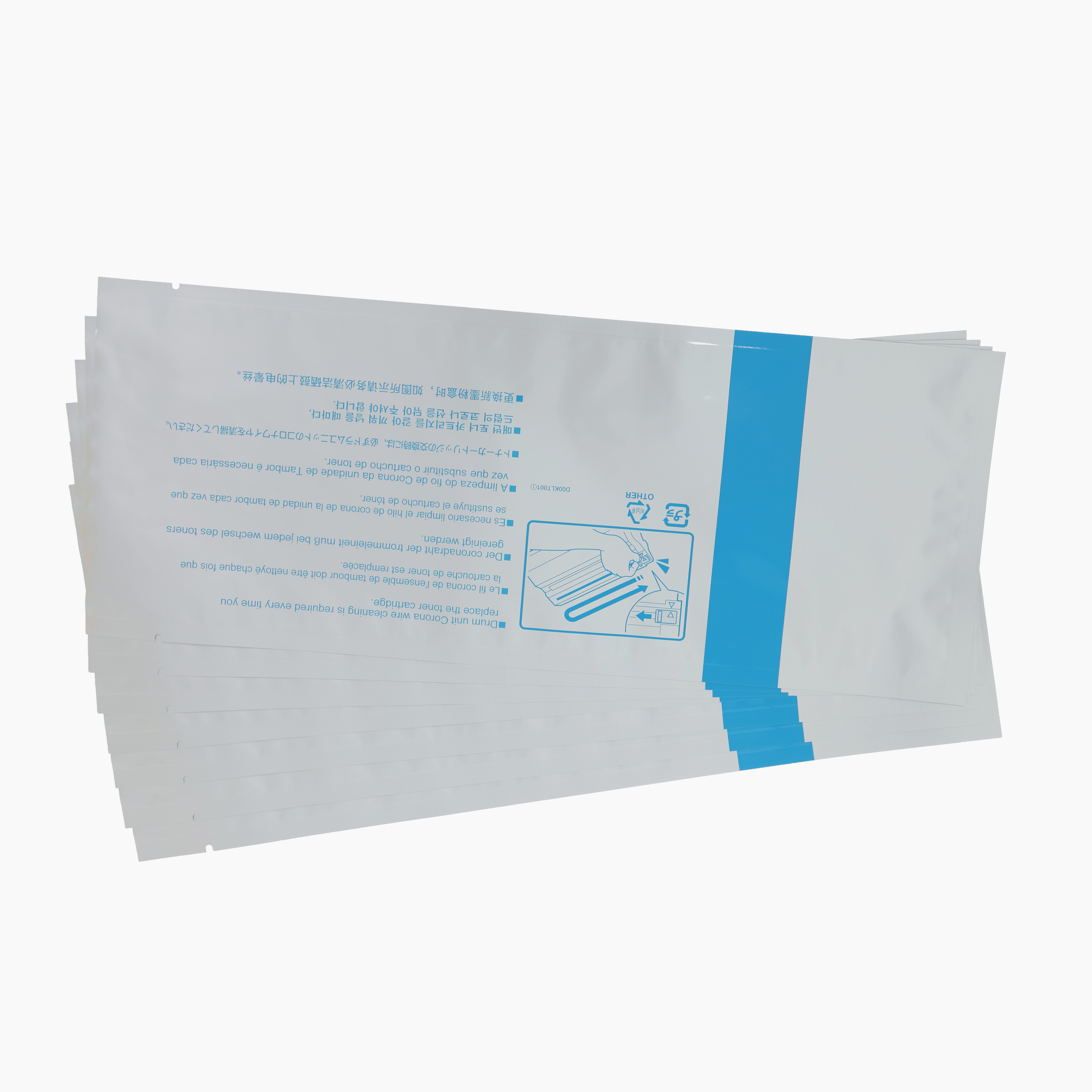 Plastic Bag for Vacuum Packing Laminated Material High Barrier Al Packing Bag (7)k82