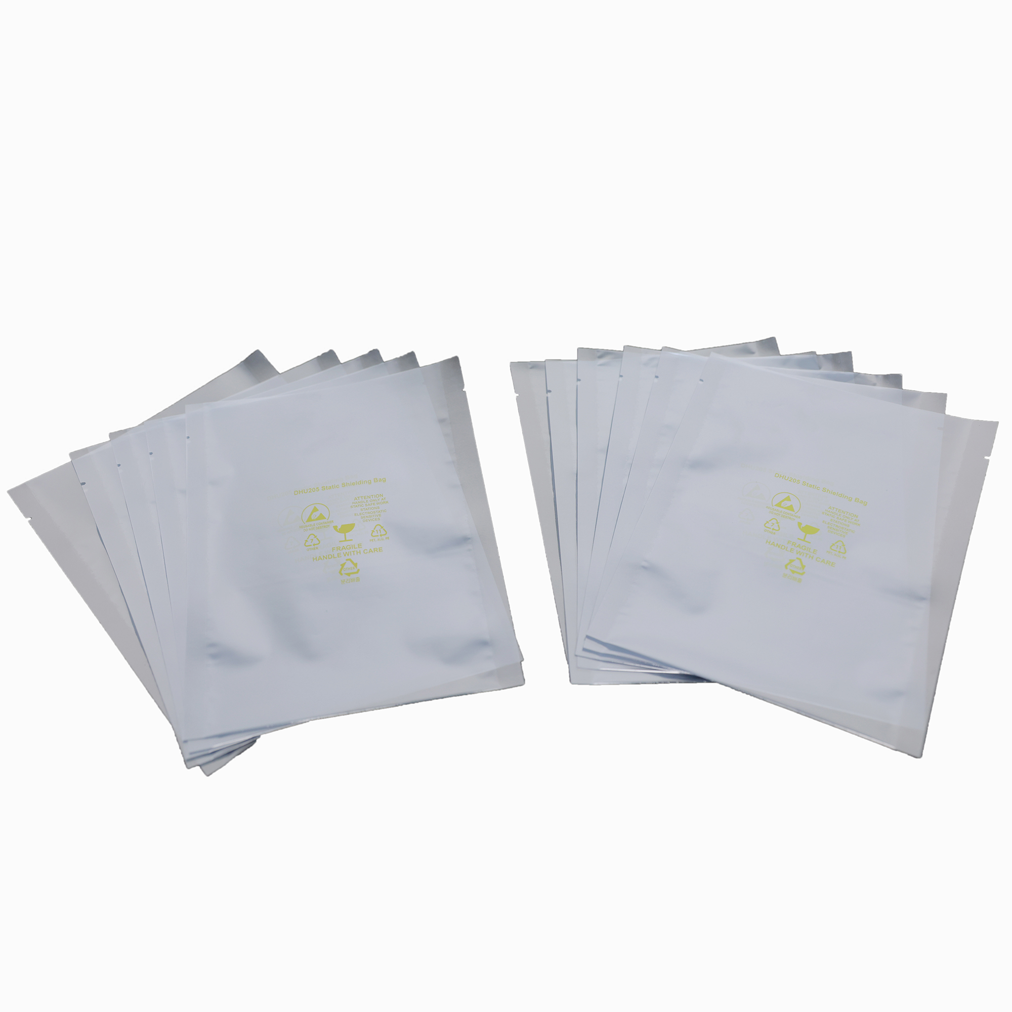 Translucent Custom Printed ESD Safe Electronic Components Moisture-Proof Shielding Bags (3)gel