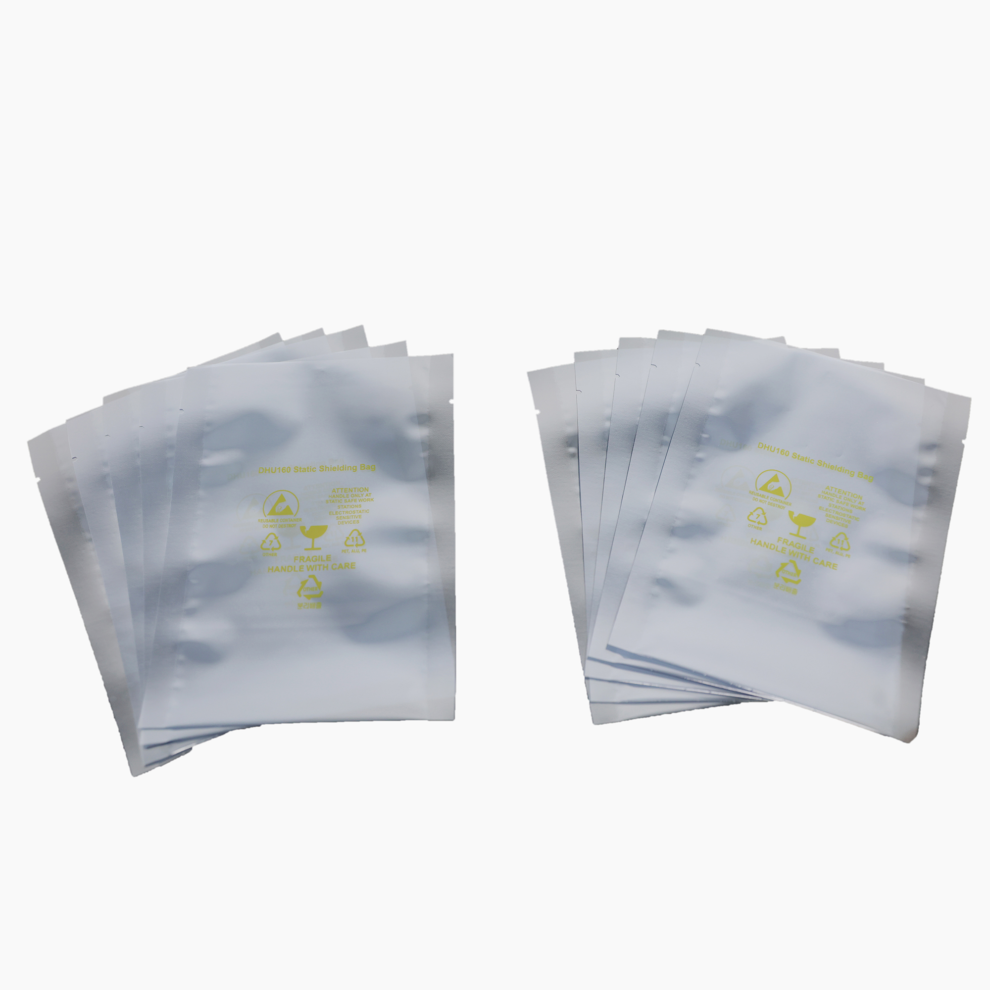 Translucent Custom Printed ESD Safe Electronic Components Moisture-Proof Shielding Bags (4)eso