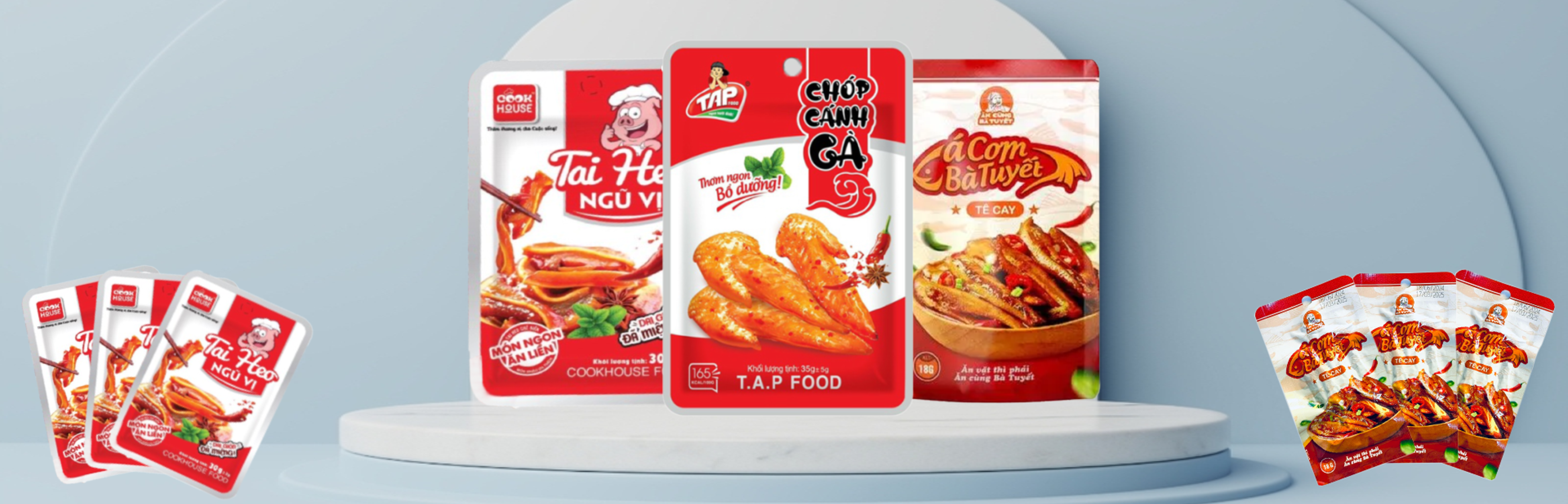 Túi thực phẩm chịu nhiệt độ cao (121°C)