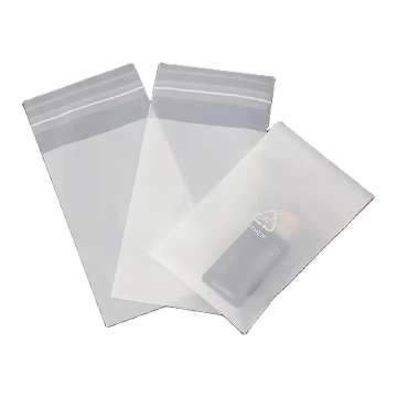 CPE Frosted Bags Semi Transparent Packaging Bags Self-adhesive Plastic Packaging Bags
