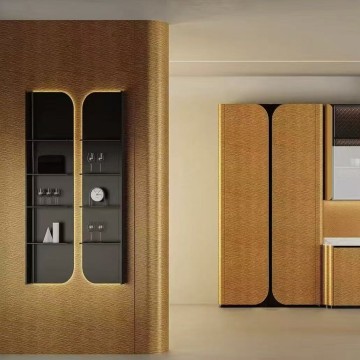 Whole House Customization——Optical Figured Wood