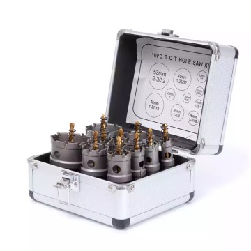 10Pcs 16-53mm TCT Hole Saw Kits