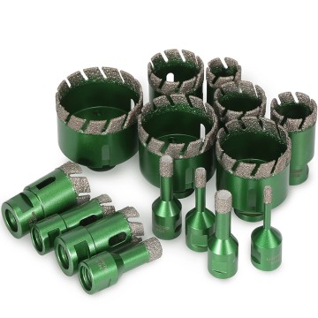 6-130mm M14 Dry Vacuum Brazed Diamond Hole Saw