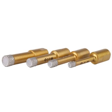 6-12mm M10 Thread Vacuum Brazed Dry Diamond Hole Saw