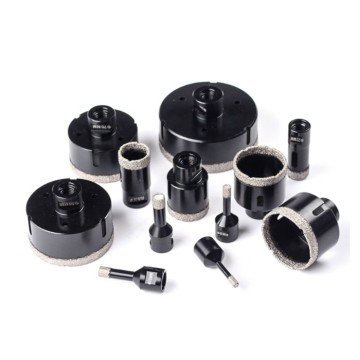 6pcs/8pcs/10pcs/12pcs M14 Dry Vacuum Brazed Diamond Hole Saw