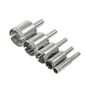 中国供应商工厂 5件套 3-200mm 瓷砖钻头 玻璃开孔器 用于精密钻孔