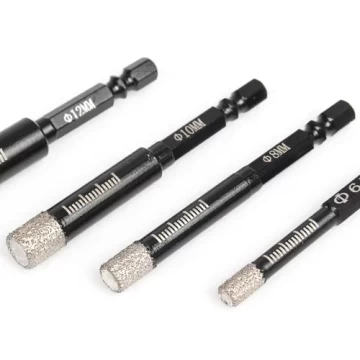 5mm-16mm Hex Handle Vacuum Brazed Diamond Glass Dry Drill Bits Hole Saw Cutter for Granite Marble Ceramic Tile Glass