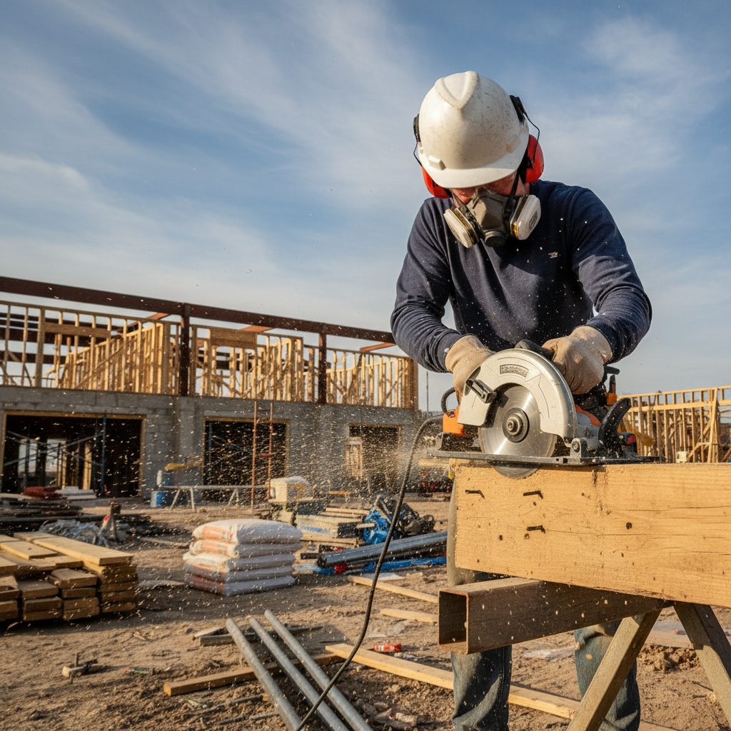 High Saw For Construction Work