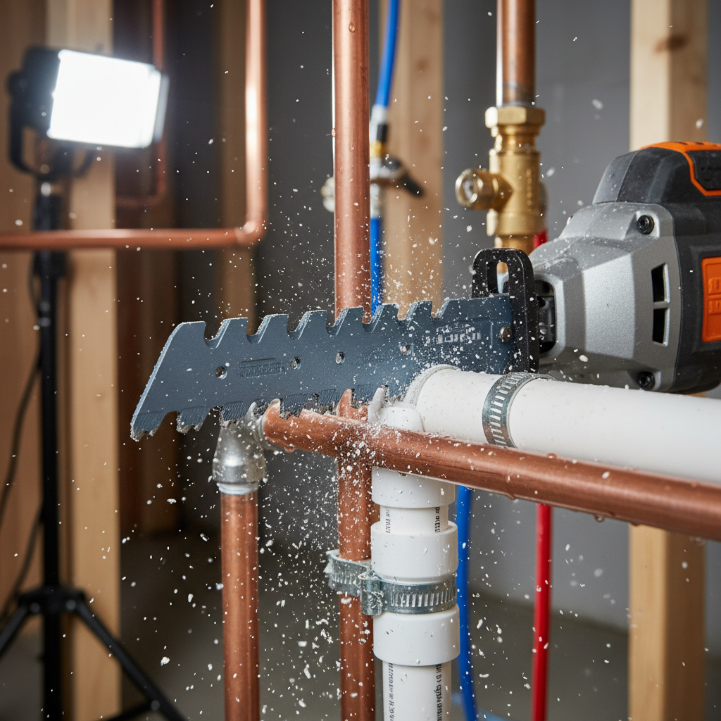 Bi Metal Saw For Plumbing Installation