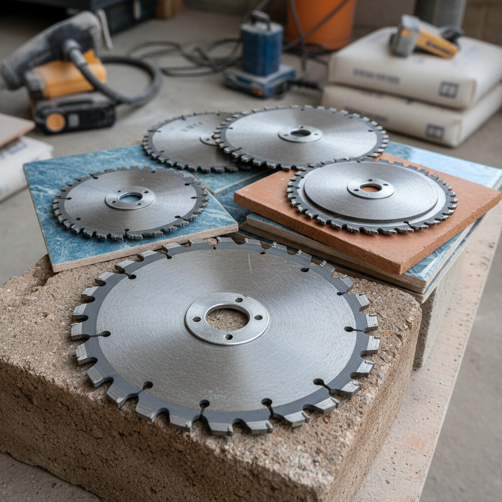Saw Blades For Masonry And Tiling