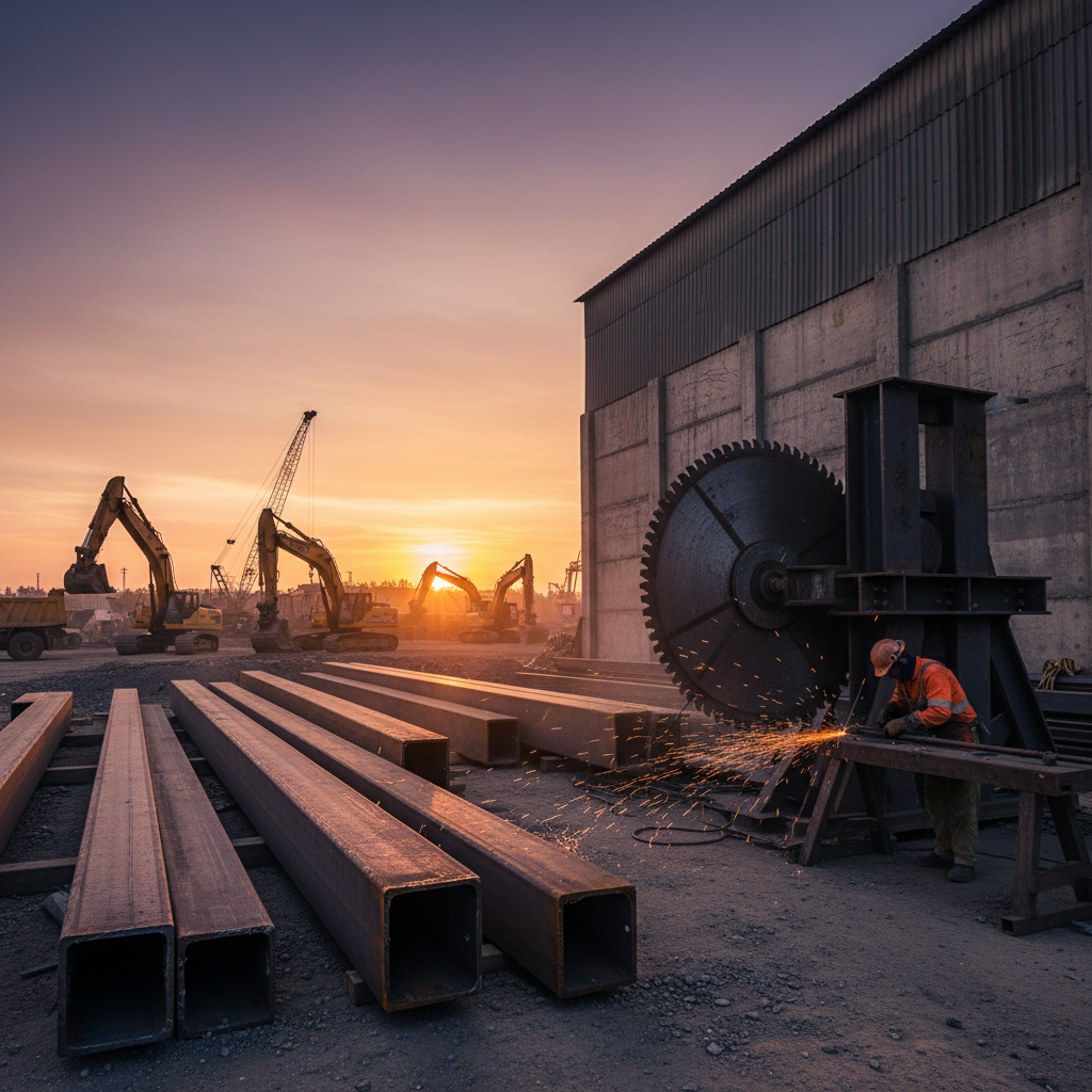 Saw Steel For Construction Work