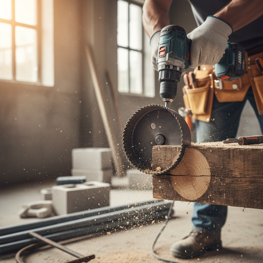 Hole Saw For Construction Work