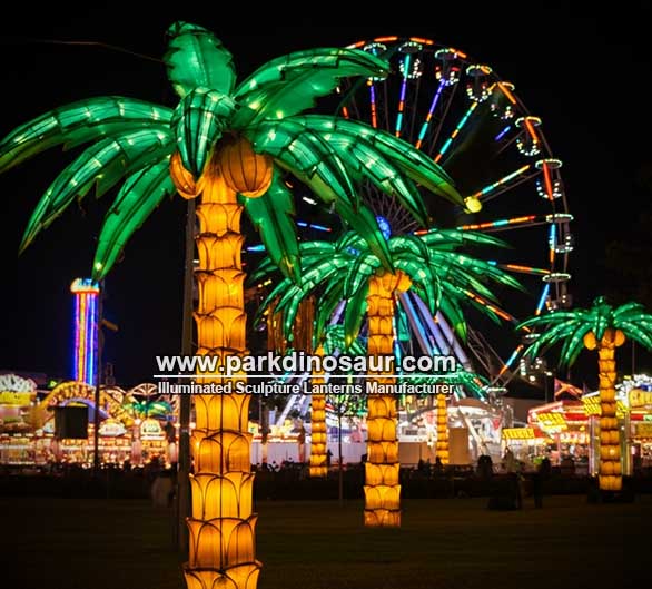 Decoração de parque de diversões