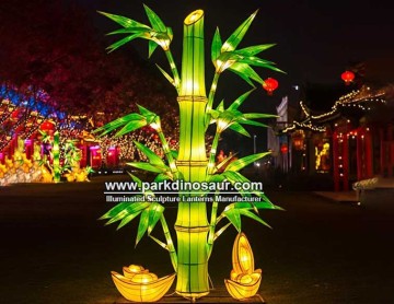 Buitenpark verlichte planten, gloeiende bamboe LED-landschapsverlichting | Chinese fabrikant