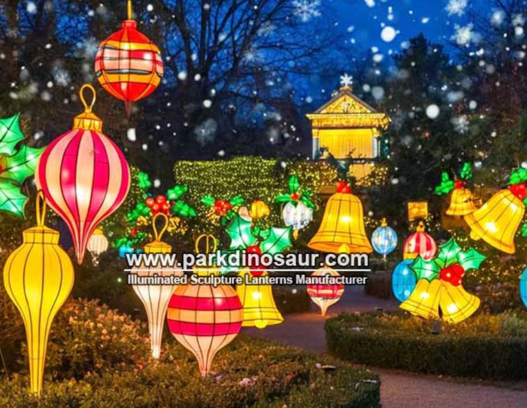 Kerstthema festivallantaarns decoratieve nachtlampjes snoeplantaarns | Betrouwbare Chinese fabrikant