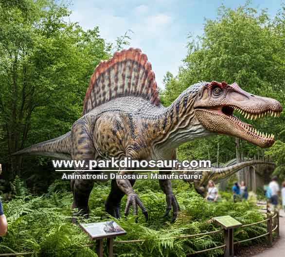 Realistic Animatronic Spinosaurus Dinosaur Replica for outdoor Park-004