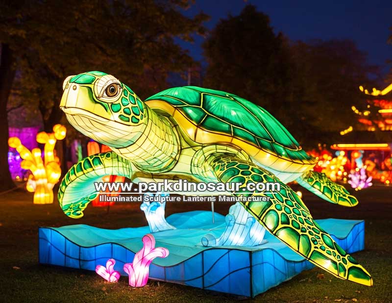 Zeedieren Schildpad Lantaarns Waterdichte Verlichting voor Festivals | Chinese Fabrikant