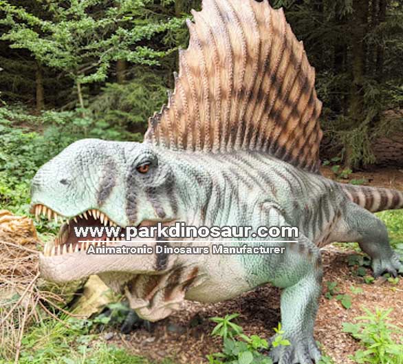 Dinossauro animatrônico Dimetrodon-05