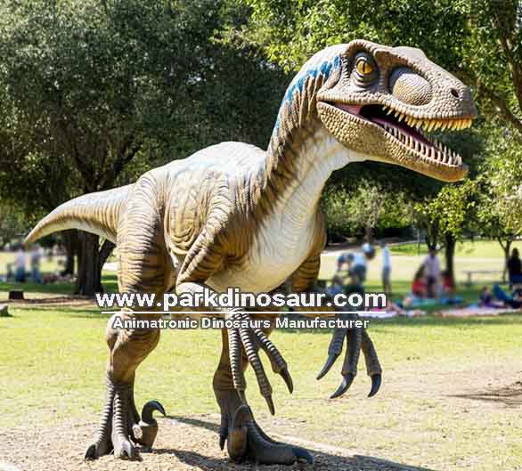 Δεινόσαυρος animatronics άγαλμα δεινόσαυρου βελοσιράπτορα-03