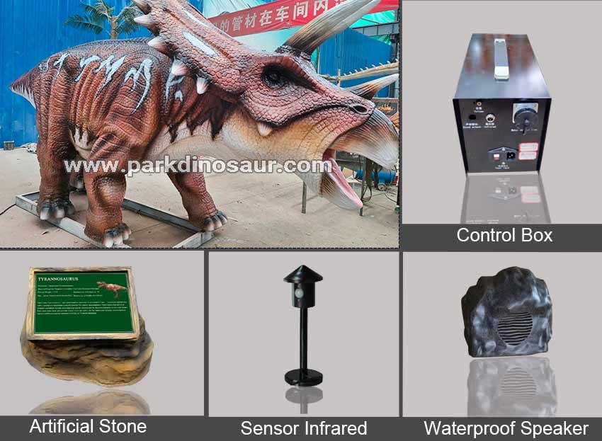 durable outdoor dinosaur sculptures-Accessssories