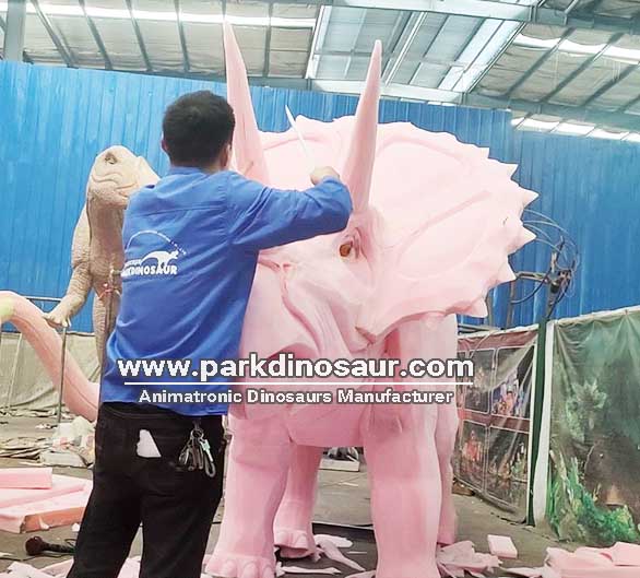 durable outdoor dinosaur sculptures production-01