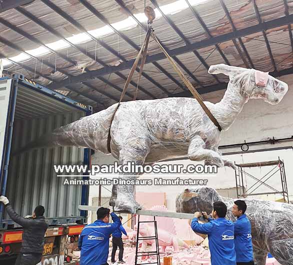 volledige dinosaurusbezorging