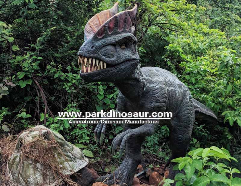 Teropody Mięsożerne Dilofozaury Prawdziwe Dinozaury Na Sprzedaż