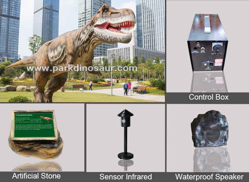 Levensgroot, realistisch T-Rex dinosaurusbeeld te koop voor pretparken - Accessoires