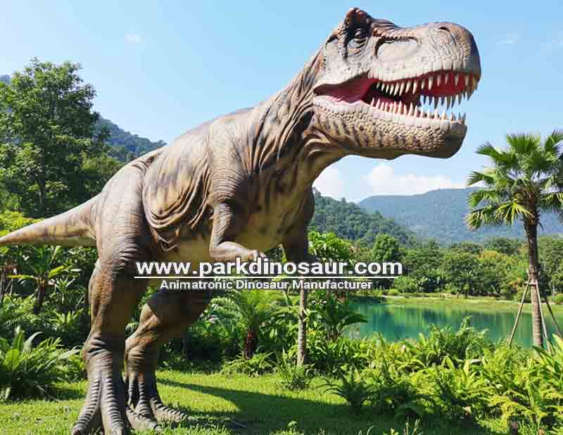 Dostawca wysokiej jakości animatronicznych dinozaurów naturalnej wielkości, gigantycznych, realistycznych figurek dinozaurów T-Rex na sprzedaż