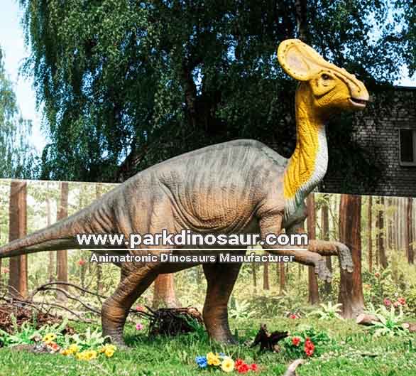 Interactieve dinosaurustentoonstelling Olorotitan met door sensoren geactiveerde bewegingen-04