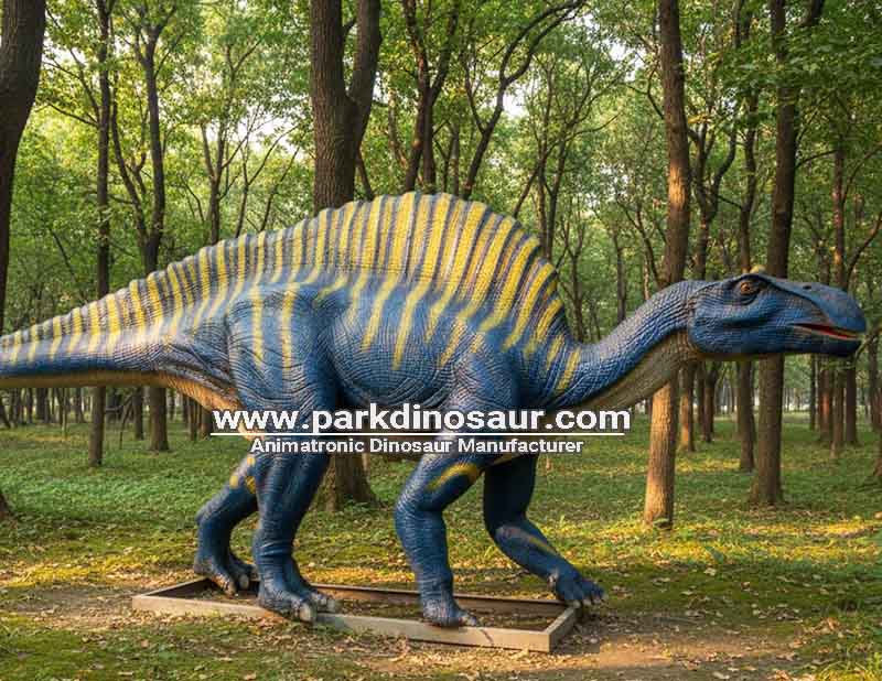 china dinosaur model manufacturer produce Realistic interactive dinosaur life size dino Ouranosaurus-03.jpg