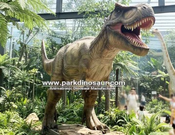 Customizable Large-scale T-Rex Dinosaur Sculptures for Jurassic-themed Zones