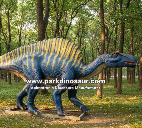 Realistic interactive dinosaur life size dino Ouranosaurus-01