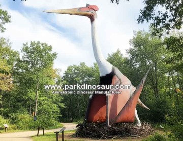 Customized Realistic Quetzalcoatlus Dinosaur for Amusement Parks