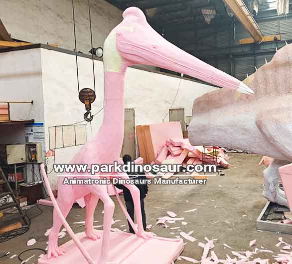 Amusement Park Realistic Dinosaur Quetzalcoatlus–Production05