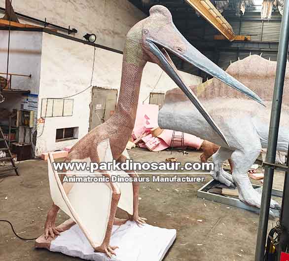Amusement Park Realistic Dinosaur Quetzalcoatlus–Production06