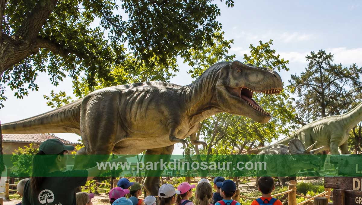 Large Forest Dinosaur Park supplied by Parkdinosaur