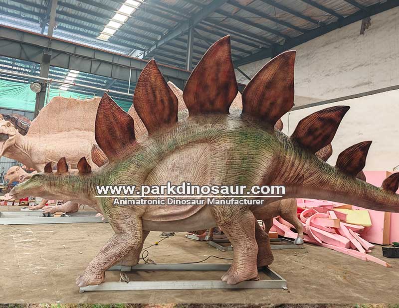 Life Size Animatronic Stegosaurus for Theme Parks & Zoos