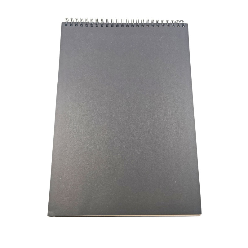 Black Paper Sketchbook 180GSM Drawing Pad for Colored Pencil, Oil Pastel, Ink (2).jpg