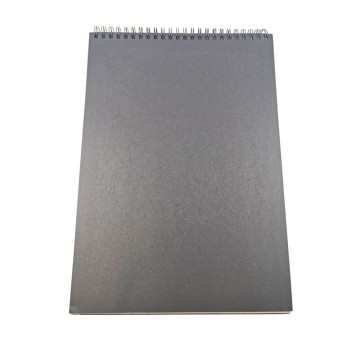 Black Paper Sketchbook 180GSM Drawing Pad for Colored Pencil, Oil Pastel, Ink