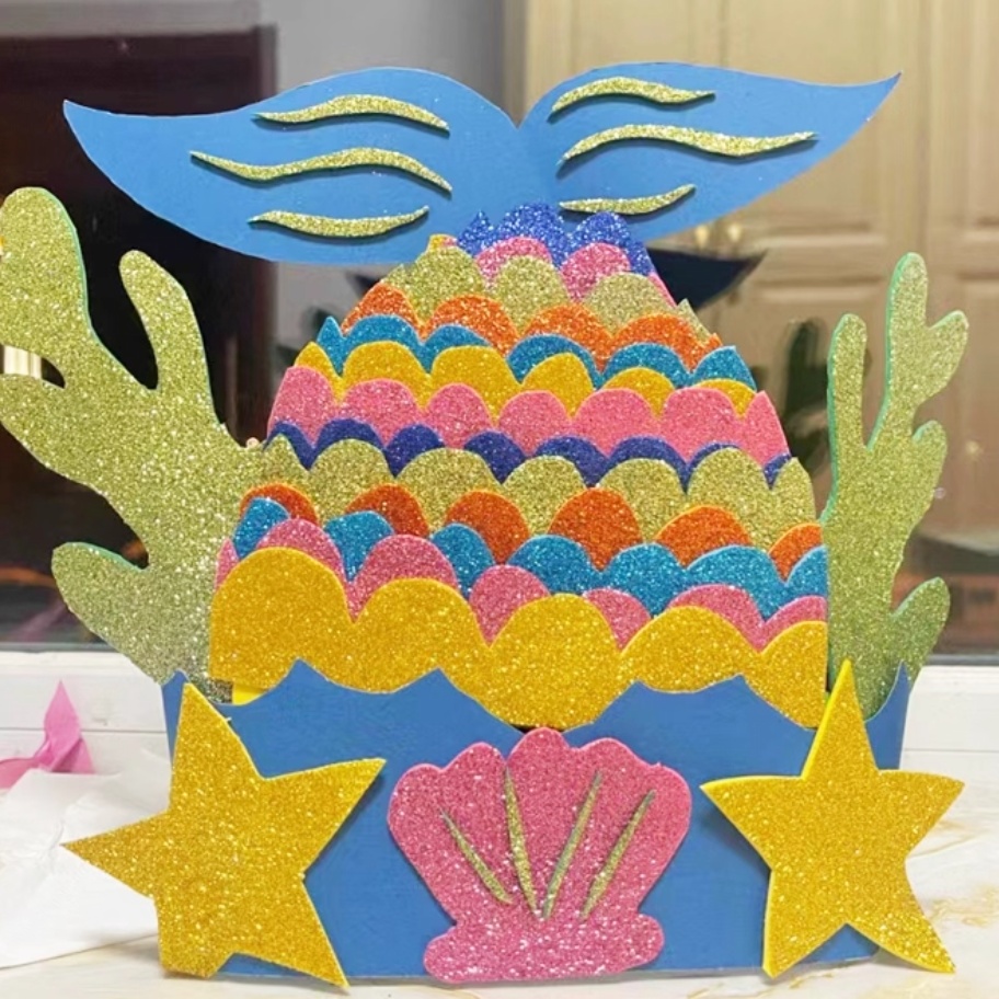 Glitter EVA Foam for Children Handcraft detail (2)